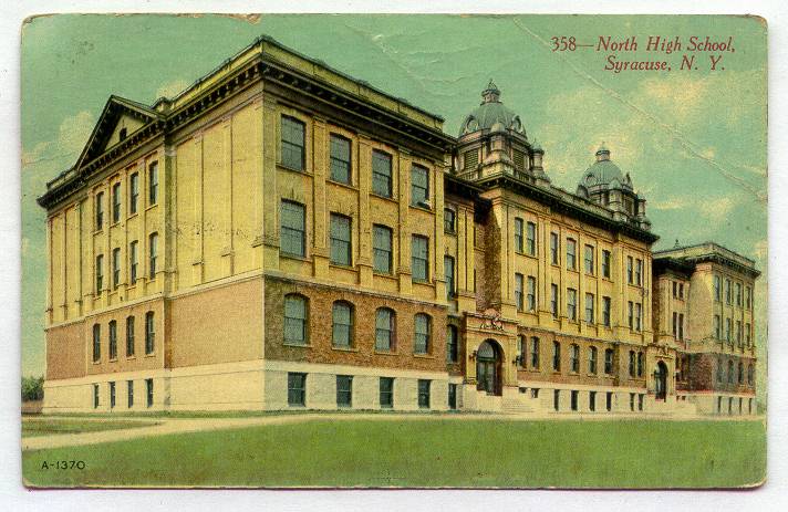 North High School Syracuse NEW YORK *OLD EARLY 1913* | eBay