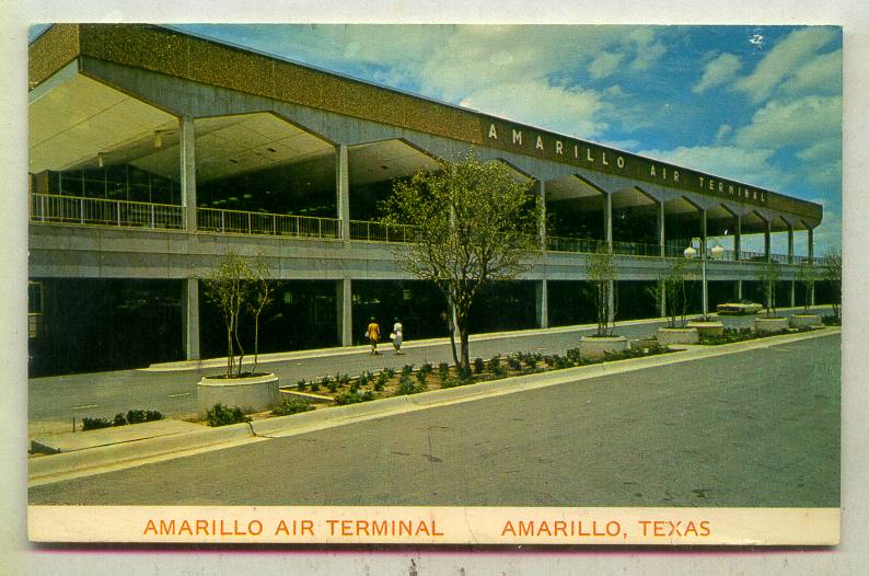 Amarillo Air Terminal Opened May 17 1971 Amarillo TEXAS eBay